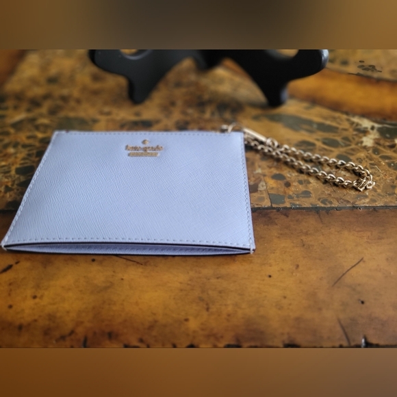 kate spade Blue Gray wrislet Wallet - Picture 3 of 5
